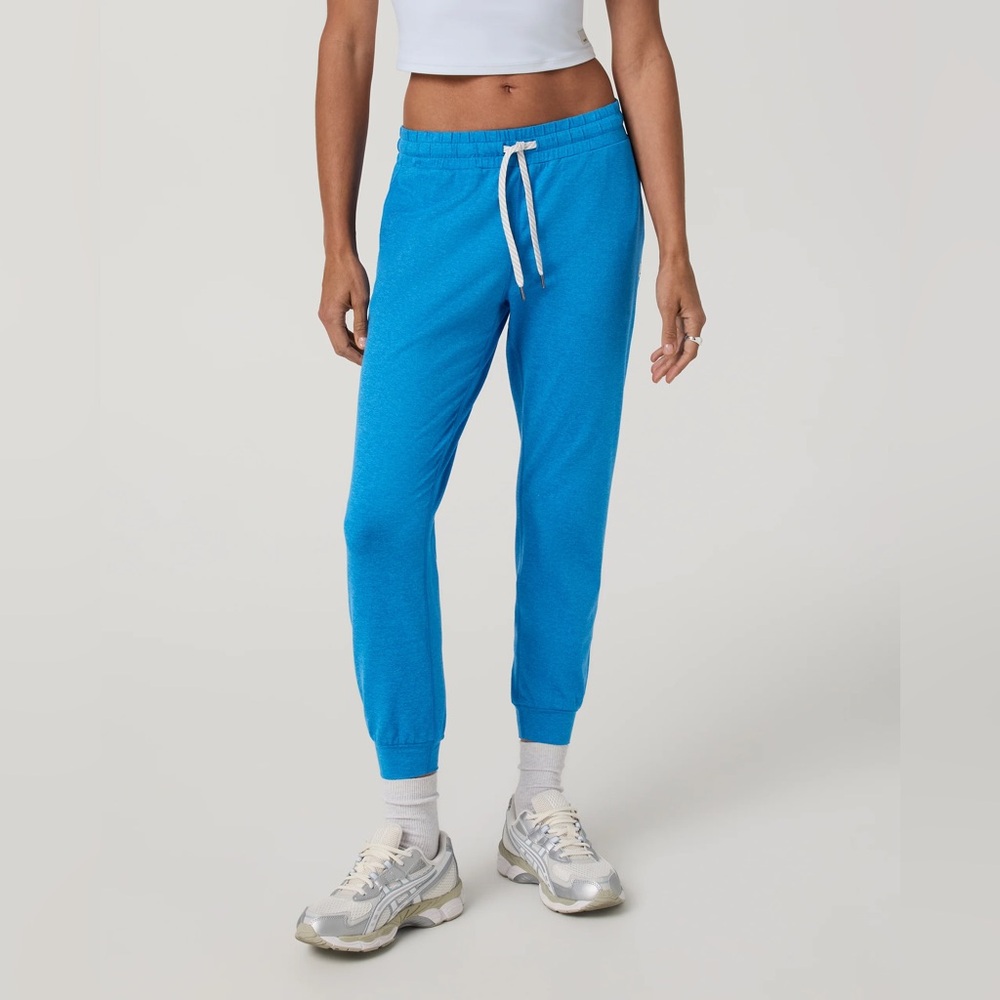 NEW Vuori Performance Joggers Regatta Blue Heather Large VW303